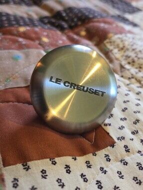 Large Signature Stainless Steel Knob - New